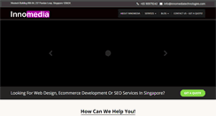Desktop Screenshot of innomediatechnologies.com